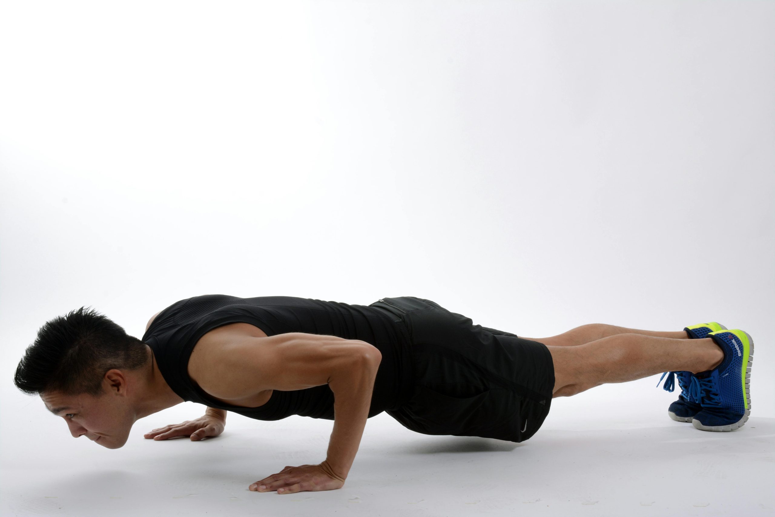Man doing push-ups